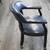 Steve Silver Blue Leather Office Chair 3 thumbnail