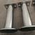 Brand New 8 Inch Long Sturdy Round Chrome Furniture Legs..... 4 thumbnail