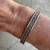 925 Sterling Silver Cuff Bracelet - 16 grams 1 thumbnail