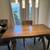 Solid Wood Dining Table + 5 Upholstered Chairs 2 thumbnail