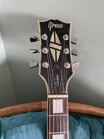 Greco ミンコレ期Les Paul custom Greco Les Paul Custom Style LG w/Pompador Headstock - 2000