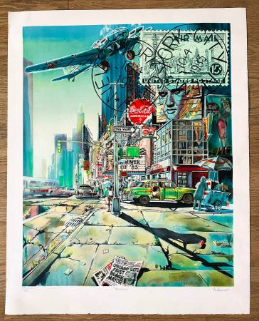 “BROADWAY” Lithograph 1