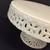 Godinger Regal Cream 9.5” Skirted Pierced Pedestal Cake Stand 2 thumbnail