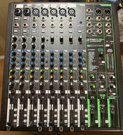 Mackie Pro FXv3  12 Channel Mixer (Read description) 1