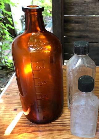 5 cool old bottles 1920s-1950s 1