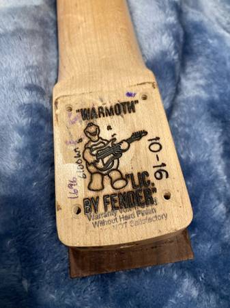 Warmoth 24 3/4” Scale Strat Conversion Neck 1