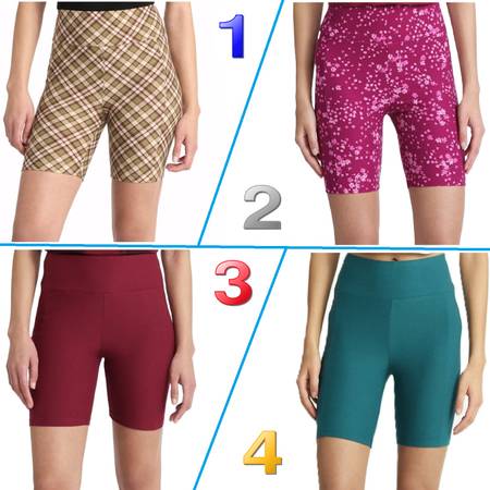 NO BOUNDARIES Women's size XS/XXS(0-2) -or- S/M(4-10) BIKE SHORTS w/Ph 1