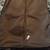 Vintage tan 24" hanging luggage bag 2 thumbnail