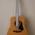Silvertone Pro Acoustic Guitar with Cast iron stand. 8 thumbnail