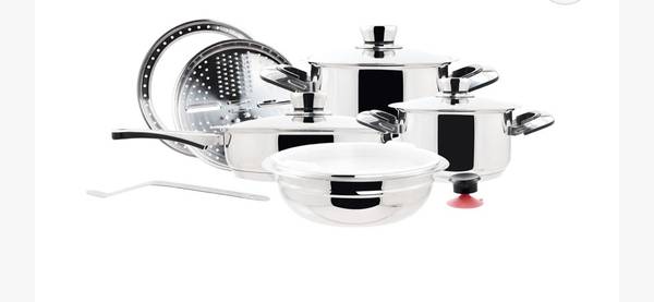 Nutri Stahl 12pc cookware-New 1