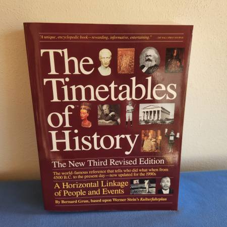 THE TIMETABLES OF HISTORY 1