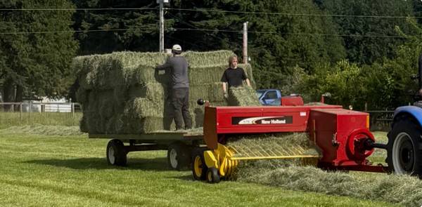 Custom hay baling 1