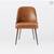 West Elm Mid Century Learher Dining Chair 5 thumbnail