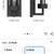 Tipace Black Hardwired Wall Sconces Set of 2 2 thumbnail