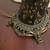 Table Lamp Hand Painted Black Lacquer Asian Oriental Lamp 18 thumbnail