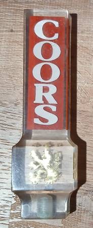 Vintage Coors Tap Handle 1