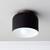 CB2 Bell Black Flush Mount Light - 3x 2 thumbnail