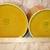 Mancioli Italian Porcelain Round Gift Box Canisters in Yellow 2 thumbnail