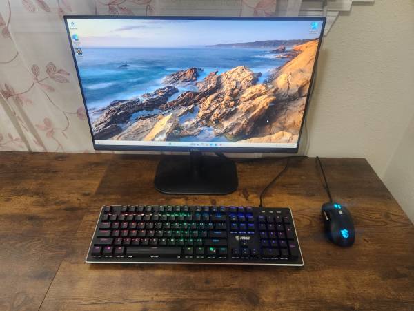 Gaming PC Setup 1