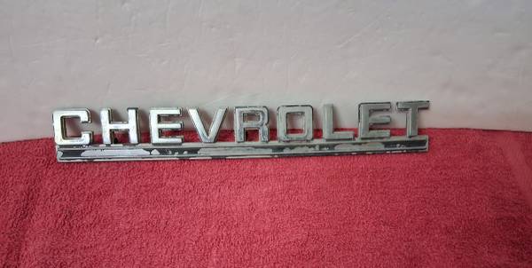Chevrolet Chrome Emblem 1