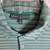 Masters Green Stripe Polo Golf Shirt XL 2 thumbnail