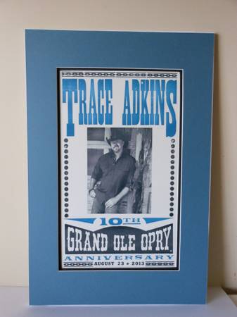 #361 Trace Adkins poster 1
