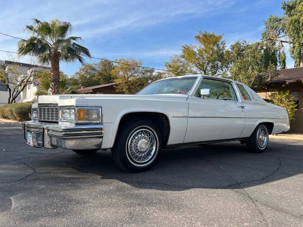 1977 Cadillac coupe deville very rare 62000 original miles 1