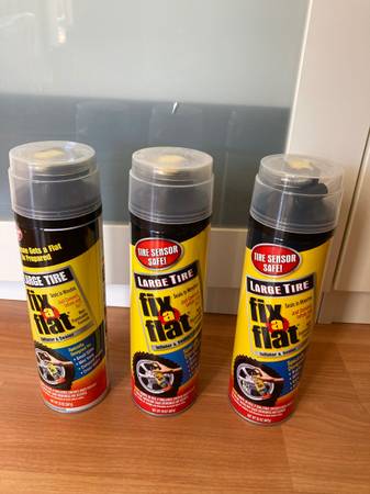 Fix-a-Flat aerosol tire inflators 1