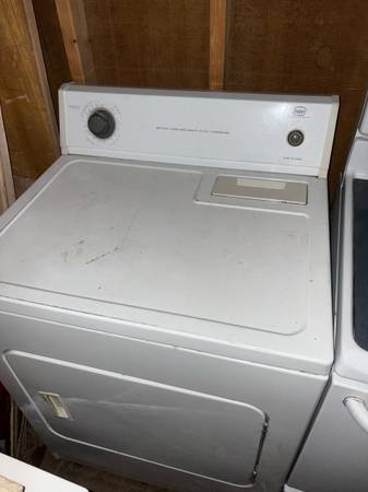 Roper Electric Dryer white 1