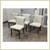 William Sonoma Regency Italian Ivory Leather Dining Side Chairs, Set O 2 thumbnail