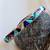 Navajo sterling silver, multi stone inlay cuff. Artist: Steve Fransico (SF) EUC 2 thumbnail