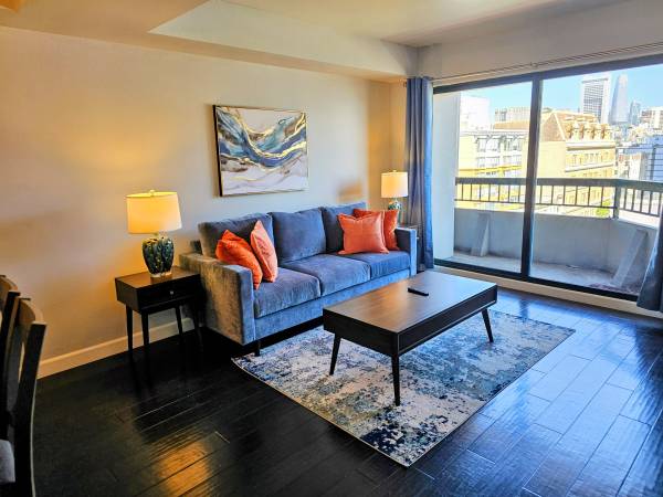 $4,495 / 1br - 749ft2 - Elegantly Furnished Condo in the Heart of the City (downtown / civic / van ness)64011484870914122