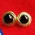 Black Onyx 14K Gold Earrings 1 thumbnail