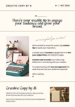 High Converting Email Newsletters That Actually Get Clicks 1