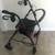 Folding Medline rolling walker with brakes 3 thumbnail