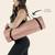 Retrospec Solana Yoga Mat 1" Thick w/Nylon Strap Non Slip Choose ROSE 6 thumbnail