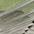 Crate & Barrel free standing fireplace screen, modern design 3 thumbnail