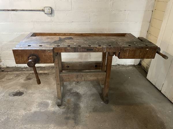 Old Carpenter's Workbench 1