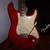 1999 Squier Stratocaster Standard HSS Fat Strat Frost Red 1 thumbnail