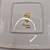 HMT Winter Landscape Decorative Plate Gold Rim Snowy Cabin Scene 3 thumbnail