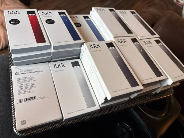 38 new unopened Juul device and charging dock 1