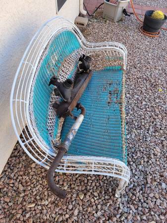 VW Bus Exhaust manifold plus other parts shown 1