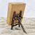 /// VTG MINIATURE BRASS BAMBOO STYLE EASEL - ITALY  w/PICTURE \\\ 3 thumbnail