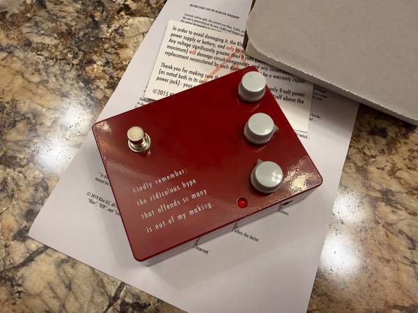 Klon KTR Overdrive/Boost 1