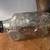 Antique 20-30’s Automobile- Clear Glass Cookie Jar- huge 20 "x 10" 5 thumbnail