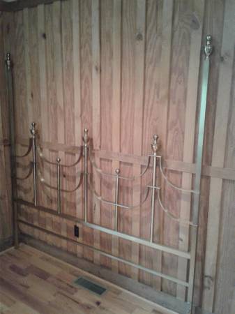 KING SIZE BRASS BED 1