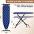 Ironing Board, Compact and Space Saver 43x13 Blue Nice Padding 2 thumbnail