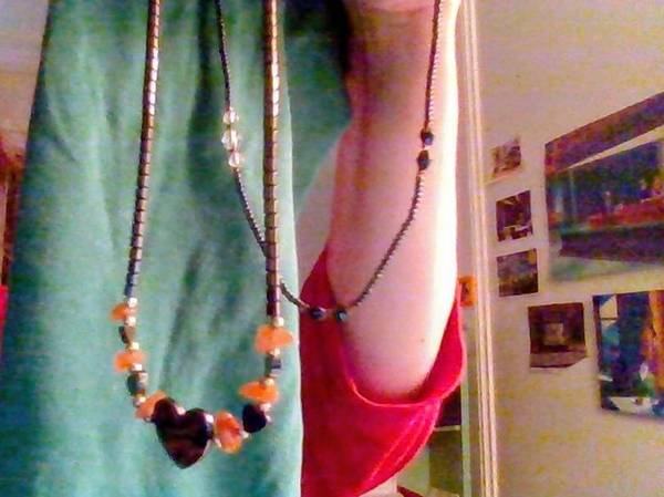 Two lovely beaded necklaces 1