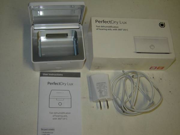 Hearing aid & Ear Bud DRIER/ DEHUMIDIFIER ** NEW** - 1