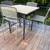 Room & Board Outdoor CONCRETE table - 4 person High TOP - BAR TABLE 1 thumbnail
